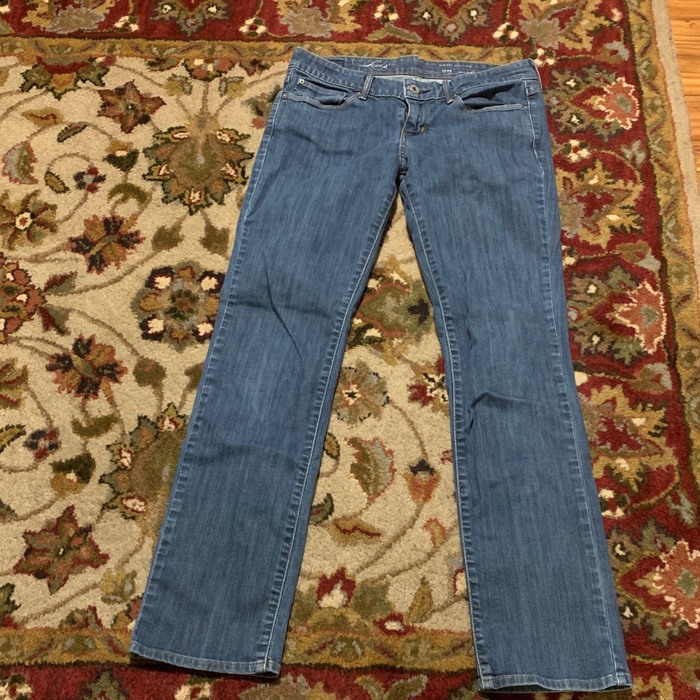 Levi’s Women's Demi Curve Straight Leg Blue Jeans Size 28/31